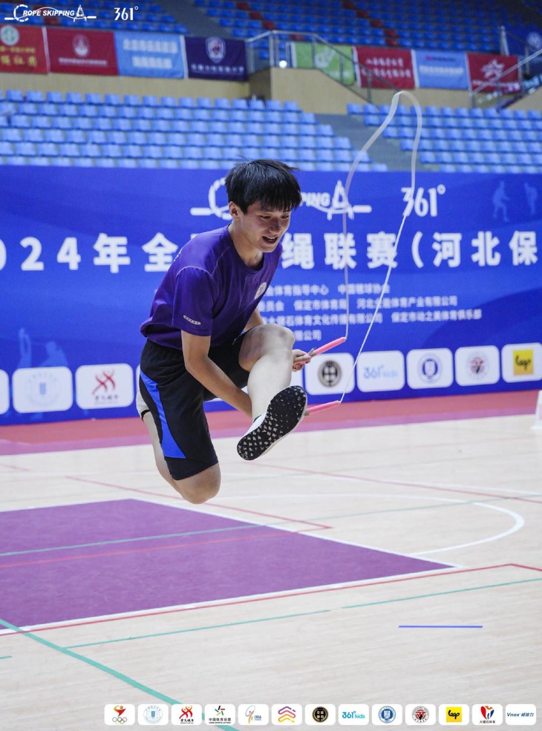 全国跳绳联赛落户保定：近千名绳者在奥运冠军