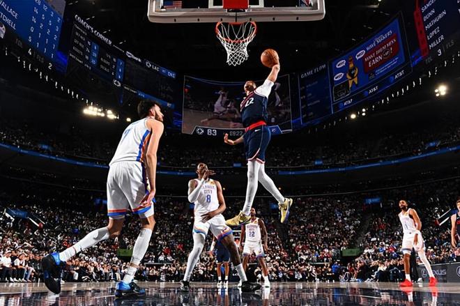 雷霆大胜快船 米勒16+6助攻展现得分天赋，但地位